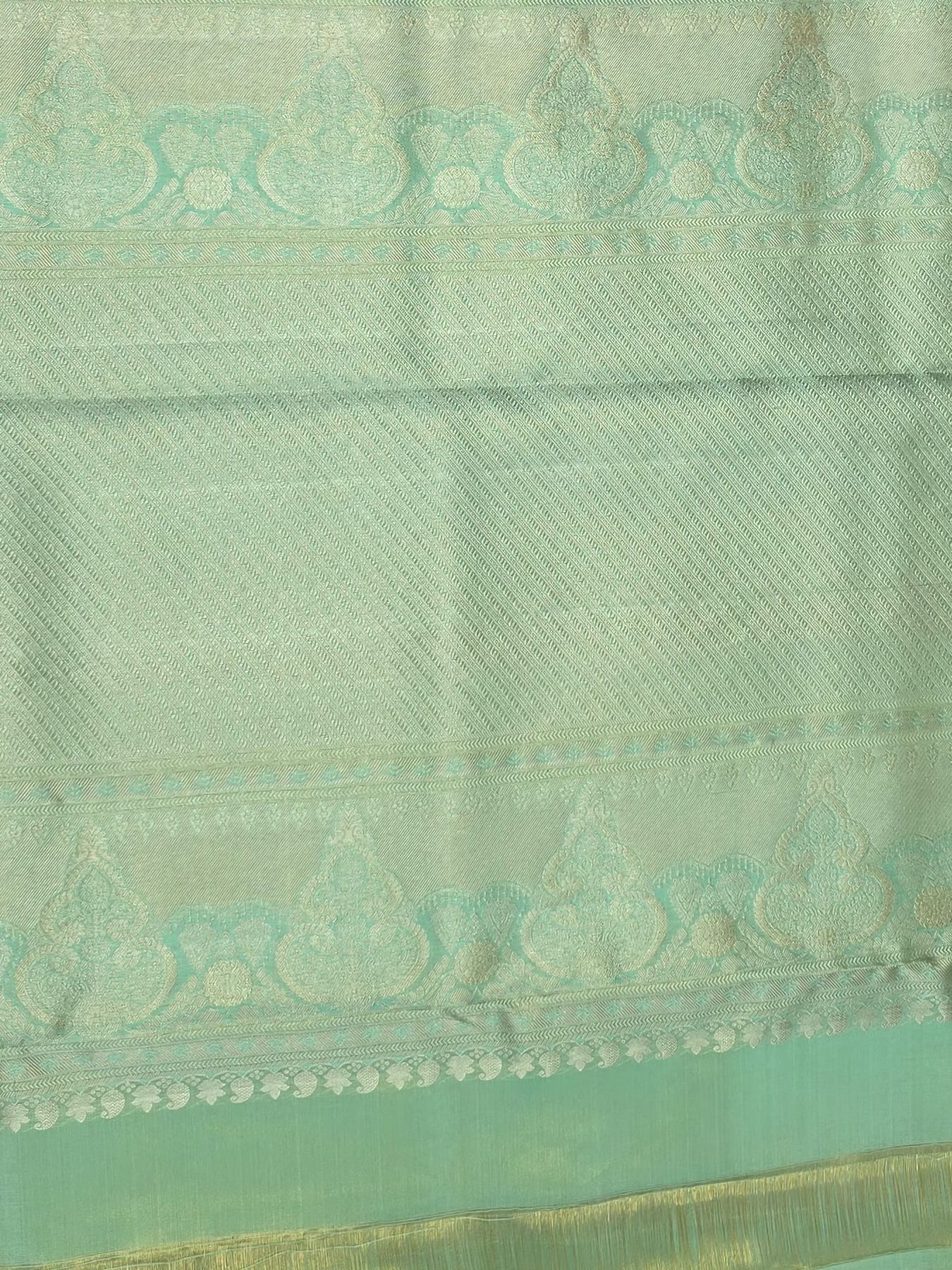 Handloom Blush Pink Silk Saree — view 4