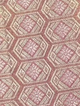 Handloom Peach Pink Silk Saree — view 6