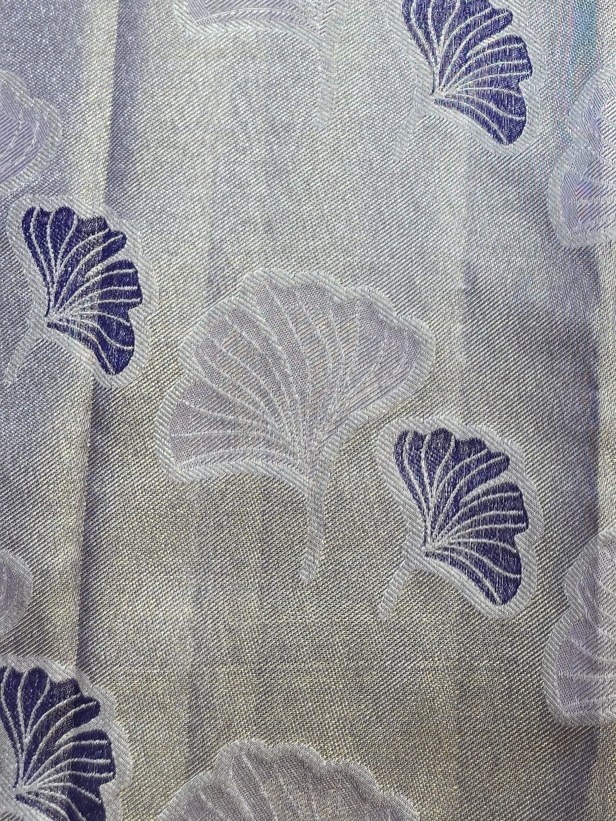 Handloom Biscuit Gold Silk Saree — view 6