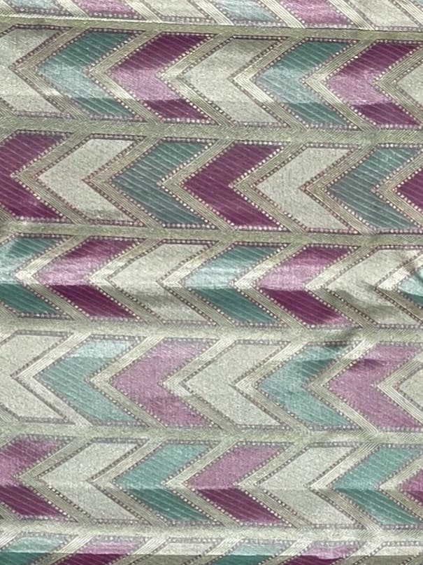 Handloom Multi Colour Silk Saree — view 6