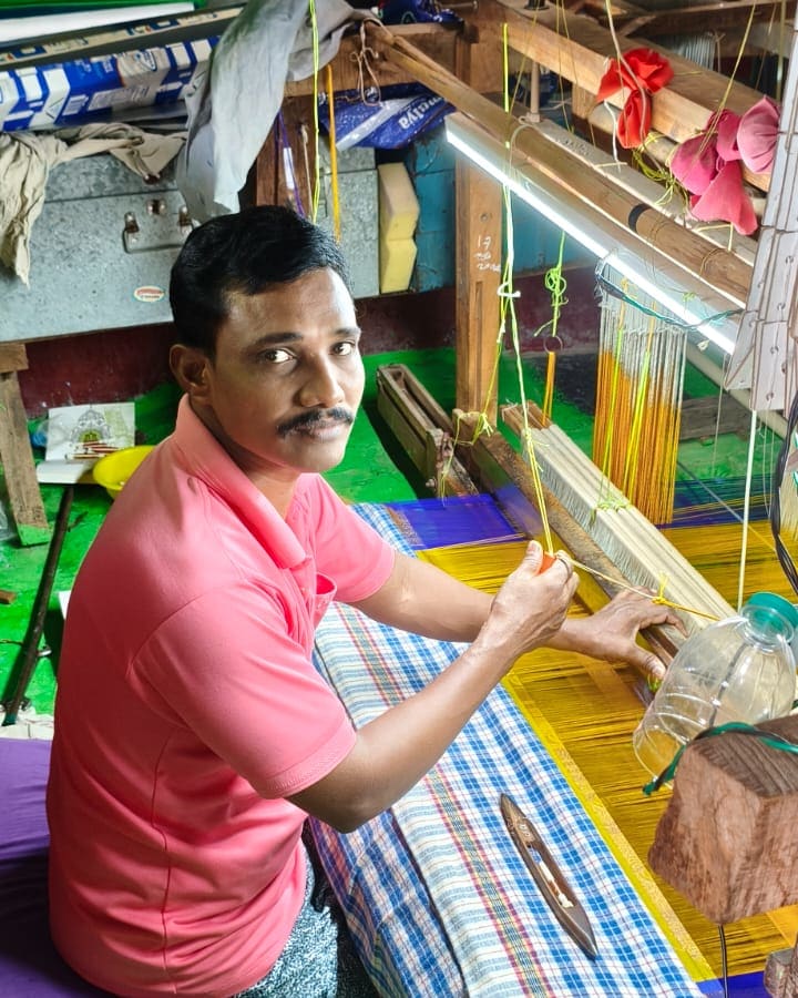 Annam Chowdaiah at work